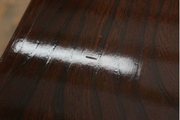 志太民芸家具のローボードをリペア&カスタム!元の色味を活かしつつ1トーン落ち着いた色に着色仕上げ。(サイドボード、和箪笥、収納箪笥、整理タンス、テレビ台、テレビボード、引き出し)