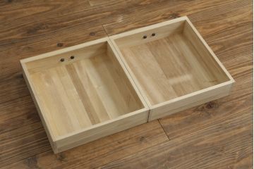 志太民芸家具のローボードをリペア&カスタム!元の色味を活かしつつ1トーン落ち着いた色に着色仕上げ。(サイドボード、和箪笥、収納箪笥、整理タンス、テレビ台、テレビボード、引き出し)