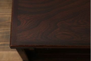 志太民芸家具のローボードをリペア&カスタム!元の色味を活かしつつ1トーン落ち着いた色に着色仕上げ。(サイドボード、和箪笥、収納箪笥、整理タンス、テレビ台、テレビボード、引き出し)