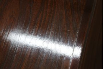 志太民芸家具のローボードをリペア&カスタム!元の色味を活かしつつ1トーン落ち着いた色に着色仕上げ。(サイドボード、和箪笥、収納箪笥、整理タンス、テレビ台、テレビボード、引き出し)