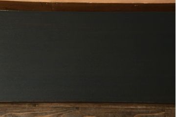 昭和中期の裁ち板をリペア&カスタム!濃い茶色で着色仕上げ。(ローテーブル、作業台、飾り台、陳列台)