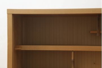 置き水屋の見た目を変えずに綺麗にリペア!水受けにステンレス製のバットを設置。(置水屋、茶水屋、戸棚、茶棚、収納棚、網代引戸)