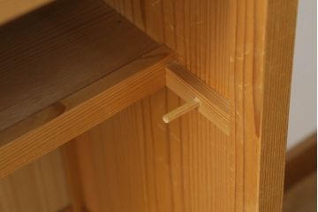 置き水屋の見た目を変えずに綺麗にリペア!水受けにステンレス製のバットを設置。(置水屋、茶水屋、戸棚、茶棚、収納棚、網代引戸)
