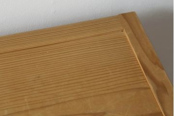 置き水屋の見た目を変えずに綺麗にリペア!水受けにステンレス製のバットを設置。(置水屋、茶水屋、戸棚、茶棚、収納棚、網代引戸)