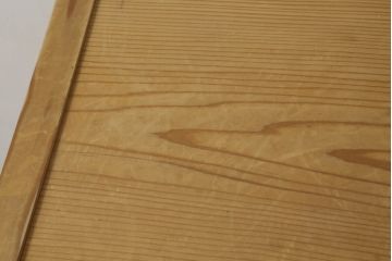 置き水屋の見た目を変えずに綺麗にリペア!水受けにステンレス製のバットを設置。(置水屋、茶水屋、戸棚、茶棚、収納棚、網代引戸)
