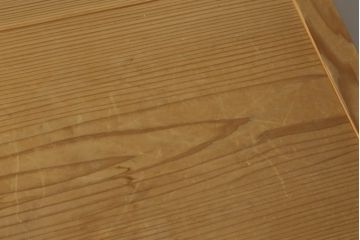 置き水屋の見た目を変えずに綺麗にリペア!水受けにステンレス製のバットを設置。(置水屋、茶水屋、戸棚、茶棚、収納棚、網代引戸)