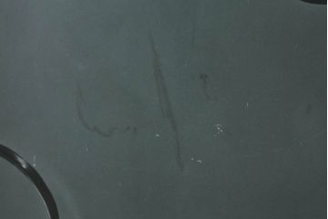 ペイントドアをリペア&カスタム!設置場所に合わせて仕様を変更し、戸枠を新たに製作。表面は茶色・裏面は白でペイント仕上げ。エッチングガラス、彫刻ガラス、切子ガラス、英国、玄関ドア、玄関扉、建具)