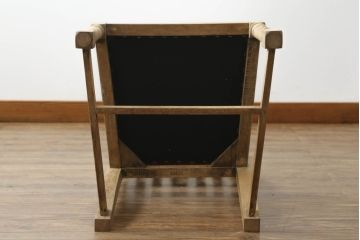ツイストレッグのダイニングチェアをリペア&カスタム!脚をカットし、全体をクリアワックスで仕上げ。(サロンチェア、椅子)