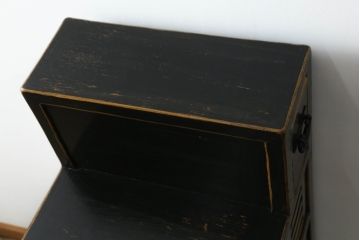 階段箪笥をリペア&カスタム!内部に新たな棚板と棚受けを製作。(収納棚、戸棚、和タンス、整理箪笥)