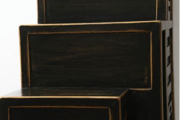階段箪笥をリペア&カスタム!内部に新たな棚板と棚受けを製作。(収納棚、戸棚、和タンス、整理箪笥)