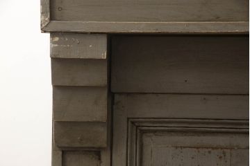 カウンターテーブルの見た目を変えずに綺麗にリペア!金具も現状の物を使用。元のペイントを活かして仕上げ。(作業台、デスク、在宅ワーク、在宅用レジ台、収納棚、店舗什器、オルタネイティブ品、改造品、引き出し)