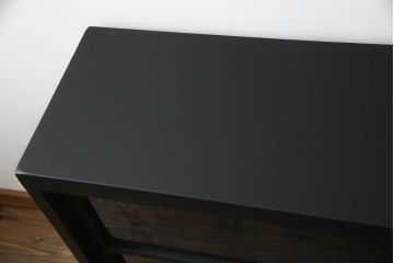 収納棚をリペア&カスタム!新たに可動式の棚板を製作。マットブラックでペイント仕上げ。(戸棚、サイドボード、サイドキャビネット、引き出し)