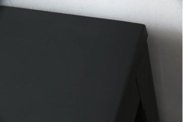 収納棚をリペア&カスタム!新たに可動式の棚板を製作。マットブラックでペイント仕上げ。(戸棚、サイドボード、サイドキャビネット、引き出し)