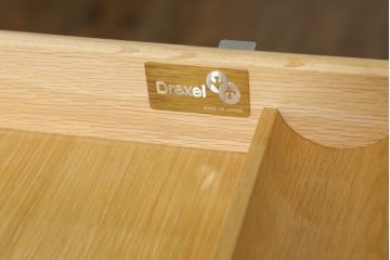 ドレクセルヘリテイジの両袖机をリペア&カスタム!4パーツに分割できるよう加工し、1トーン落ち着いた色味に着色仕上げ。(プレジデントデスク、ニーホールデスク、ワークデスク、オフィスデスク、在宅用、在宅ワーク用)