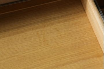 ドレクセルヘリテイジの両袖机をリペア&カスタム!4パーツに分割できるよう加工し、1トーン落ち着いた色味に着色仕上げ。(プレジデントデスク、ニーホールデスク、ワークデスク、オフィスデスク、在宅用、在宅ワーク用)