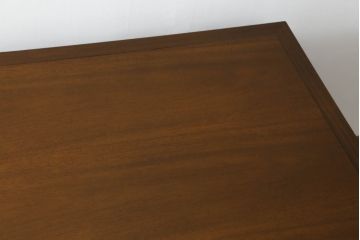 ドレクセルヘリテイジの両袖机をリペア&カスタム!4パーツに分割できるよう加工し、1トーン落ち着いた色味に着色仕上げ。(プレジデントデスク、ニーホールデスク、ワークデスク、オフィスデスク、在宅用、在宅ワーク用)