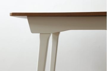 ダイニングテーブルをリペア&カスタム!脚をアンティークホワイトにペイント仕上げ。(2人掛け、4人掛け、エクステンションテーブル、拡張式テーブル、食卓、イギリス、英国、ヴィンテージ)