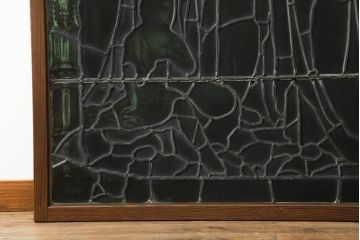 ステンドグラスをリペア&カスタム!高品質リペアを施し、取り外せる仕様の枠を新規製作。(建具、明かり取り、明り取り、欄間、窓)