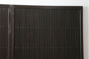 格子戸をリペア&カスタム!設置場所に合わせてリサイズ。(引き戸、建具)
