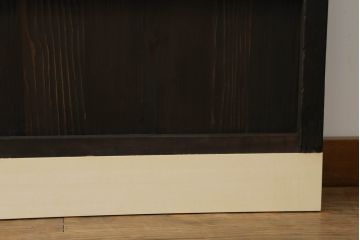 格子戸をリペア&カスタム!設置場所に合わせてリサイズ。(引き戸、建具)