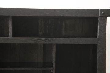 水屋箪笥をリペア&カスタム!全体を剥離し、黒色で再着色。(収納箪笥、重ね箪笥、食器棚、収納棚)