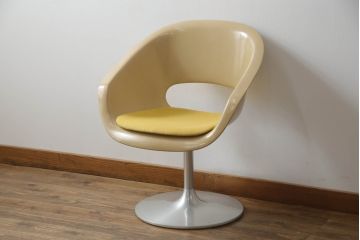 ラウンジチェアをリペア&カスタム!高品質リペアを施し、座面の生地を張替え。(イージーチェア、1人掛けソファ、椅子)