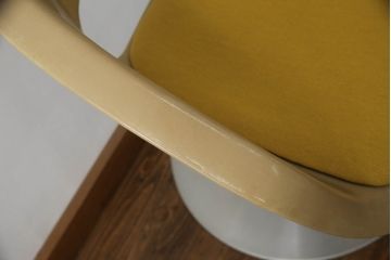ラウンジチェアをリペア&カスタム!高品質リペアを施し、座面の生地を張替え。(イージーチェア、1人掛けソファ、椅子)