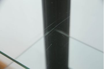 ケビントガラスケースをリペア&カスタム!鍵を製作し、本体をマットブラックでペイント仕上げ。(ショーケース、デンタルケース、デンタルキャビネット、陳列棚、飾り棚、収納棚、戸棚、店舗什器)