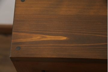 水屋箪笥をリペア&カスタム!高品質リペアを施し、高さをリサイズ。棚板と可動式トレーを製作。(食器棚、戸棚、収納棚、サイドボード、引き出し)