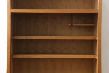 置き水屋の見た目を変えずに綺麗にリペア!着色やワックスは行わず、無垢の色合いのまま仕上げ。(置水屋、茶水屋、戸棚、茶棚、収納棚)