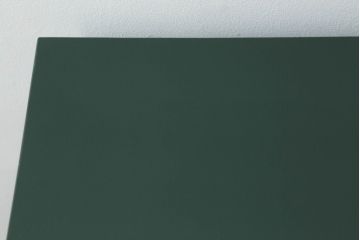 ガラス収納棚をリペア&カスタム!天板の取り付け。取り外し可能な棚板を設置。ダークグリーンでペイント仕上げ。(ガラスケース、サイドボード、飾り棚、陳列棚、戸棚、キャビネット、店舗什器、三面)