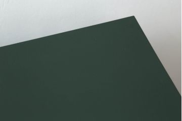 ガラス収納棚をリペア&カスタム!上部にオープンラックを製作し、内部は木製棚板を追加。背面にチェッカーガラスを取り付け、全体をダークグリーンにペイント仕上げ。(ガラスケース、サイドボード、飾り棚、陳列棚、戸棚、キャビネット、店舗什器、三面)