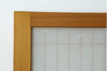 組子入りガラス帯戸をリペア&カスタム!設置場所に合わせて高さをリサイズ。(帯戸、引き戸、ガラス戸、建具)