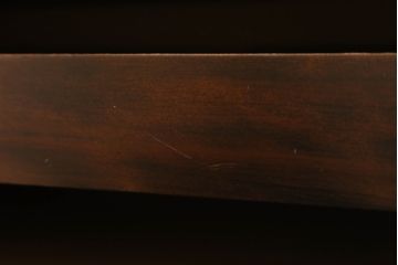 和箪笥をリペア&カスタム!高品質リペアを施し、観音扉部分の布をふすま紙に張り替え。現状の色味をベースに着色仕上げ。(衣装箪笥、着物箪笥、収納たんす、時代箪笥、チェスト、引き出し)