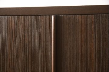 布団箪笥をリペア&カスタム!高品質リペアを施し、奥行きを狭くリサイズ。底板を補強し、オーク系で着色仕上げ。(収納箪笥、桐箪笥、和箪笥、桐たんす)