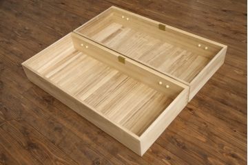 総桐箪笥の見た目を変えずに綺麗にリペア!高品質リペアを施し、木地色仕上げ。(並厚、総桐たんす、着物箪笥、和タンス、衣装箪笥、引き出し)