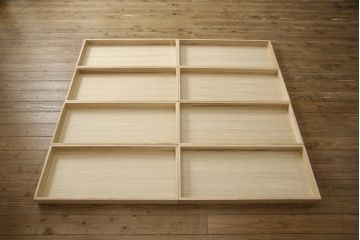 総桐箪笥の見た目を変えずに綺麗にリペア!高品質リペアを施し、木地色仕上げ。(並厚、総桐たんす、着物箪笥、和タンス、衣装箪笥、引き出し)