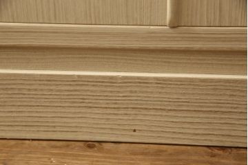 加茂桐箪笥の見た目を変えずに綺麗にリペア!砥の粉は落とさず、汚れやシミのみ綺麗になるよう仕上げ。(胴厚、桐たんす、着物箪笥、和タンス)