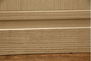 加茂桐箪笥の見た目を変えずに綺麗にリペア!砥の粉は落とさず、汚れやシミのみ綺麗になるよう仕上げ。(胴厚、桐たんす、着物箪笥、和タンス)