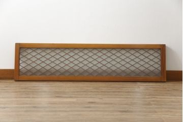 組子欄間の見た目を変えずに綺麗にリペア!現状をベースに着色仕上げ。(明り取り、明かり取り)